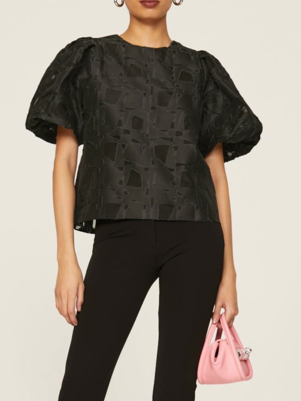 Marie Oliver Black Jessa Blouse